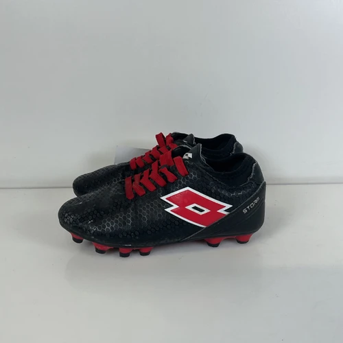 Vist Large View of Product Image Which is Used Lotto STORM SOCCER CLEATS Black Junior 1