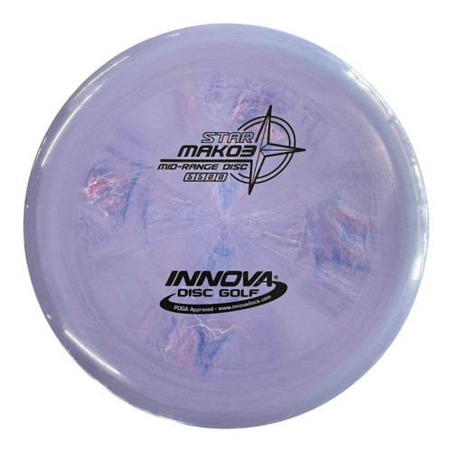 Vist Large View of Product Image Which is Used Innova STAR MAKO3 Disc Golf Mid Range Purple 180g