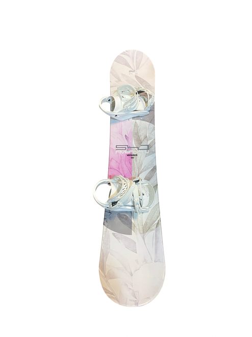 Vist Large View of Product Image Which is Used 540 WHITE DECK 144 Womens Board/Bindings White 144 cm
