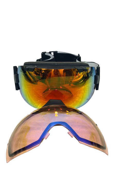 Vist Large View of Product Image Which is Used Smith I/OX Snow Goggles Adult Black