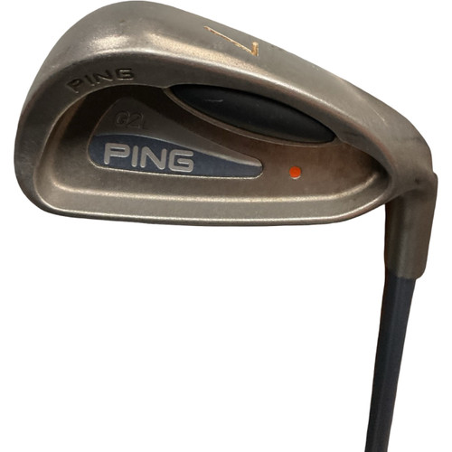 Vist Large View of Product Image Which is Used Ping ORANGE DOT Mens Individual Iron RH 7 Iron
