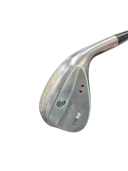 Vist Large View of Product Image Which is Used Cleveland CG10 Golf Wedge Mens RH 56 Degree