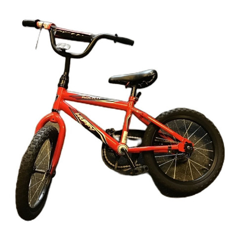 Vist Large View of Product Image Which is Used Huffy ROCK IT Training Wheel Bike Boys Red 16"
