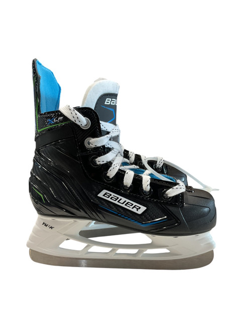 Vist Large View of Product Image Which is Used Bauer XLP SZ Y 13 Youth Hockey Skate Youth 13.0
