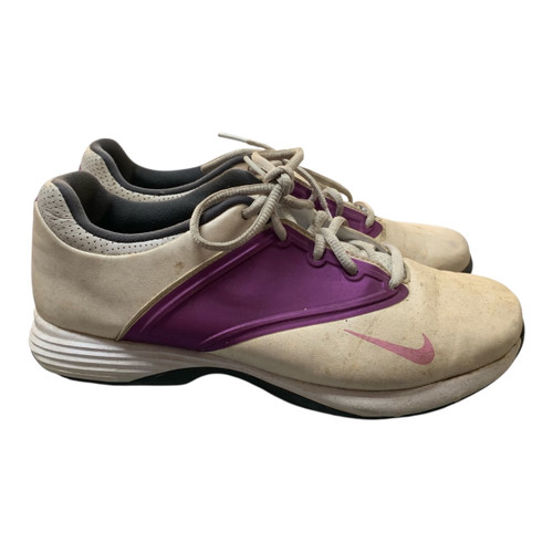 Vist Large View of Product Image Which is Used Nike Womens Golf Shoes White Senior 8.5