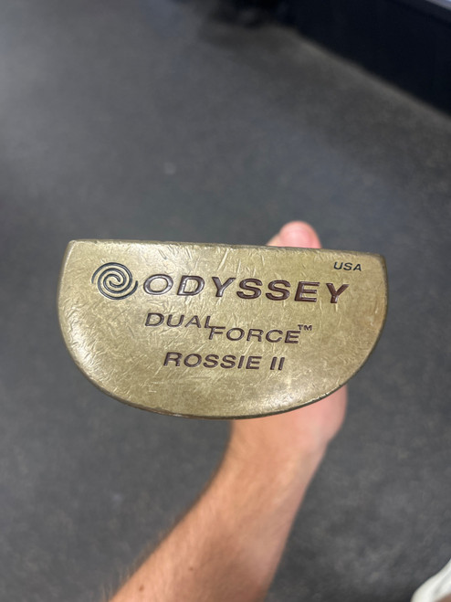 Vist Large View of Product Image Which is Used Odyssey DUA FORCE ROSSIE 2 Mens Putter RH