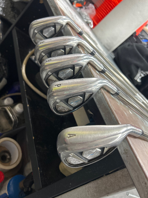 Vist Large View of Product Image Which is Used Callaway ROGUE CF18 Mens Iron Set RH 7I-PW