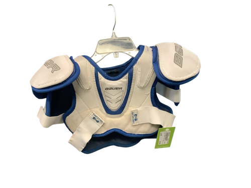 Vist Large View of Product Image Which is Used Bauer NEXUS Junior Shoulder Pads MD