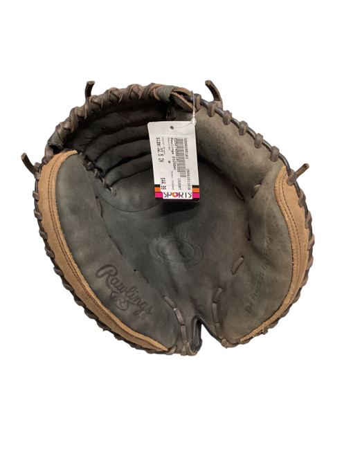 Vist Large View of Product Image Which is Used Rawlings D325BWC BB/SB Catchers RH Throw Brown 32 1/2"
