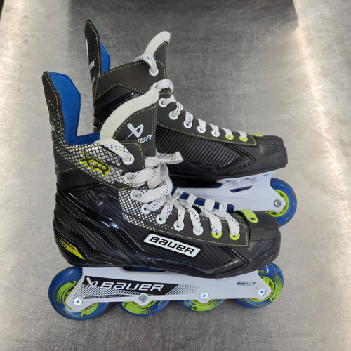 Vist Large View of Product Image Which is Used Bauer Roller Hockey Skates Black Senior 8
