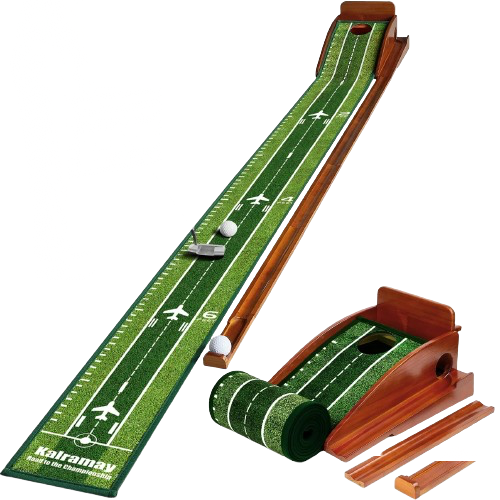 Vist Large View of Product Image Which is Used KALRAMAY INDOOR PUTTER MAT Putting Aid
