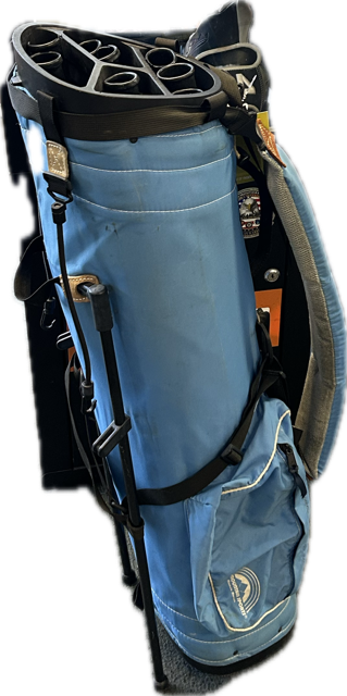 Vist Large View of Product Image Which is Used Sun Mtn BLUE STAND Mens Stand Bag Royal Blue