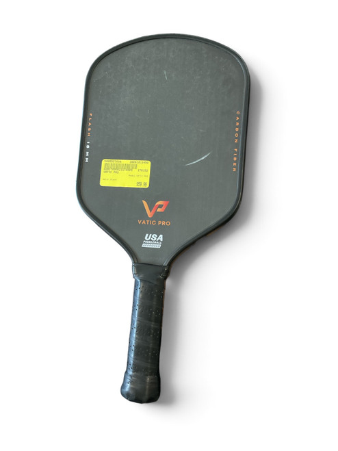 Vist Large View of Product Image Which is Used VATIC PRO Pickleball Racquet Black