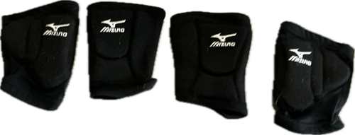 Vist Large View of Product Image Which is Used Mizuno VOLLEY BALL PADS Outdoor VB Black