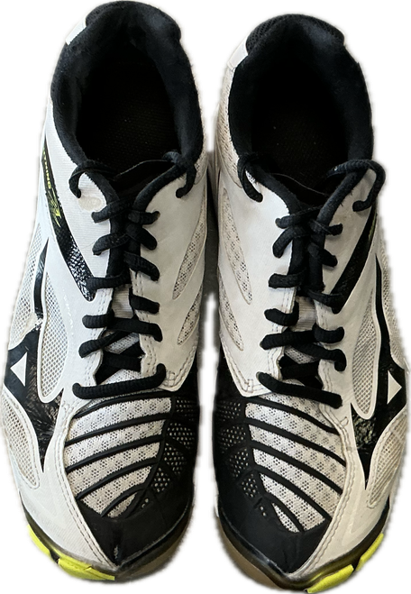 Vist Large View of Product Image Which is Used Mizuno LIGHTNING Z3 VB Shoes Youth White Youth 07.0