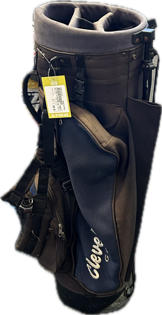 Vist Large View of Product Image Which is Used Cleveland BLU/BLK  AS IS Mens Stand Bag Black
