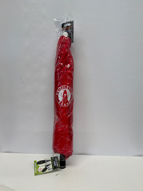 Vist Large View of Product Image Which is New Red/Wht DrizzleStick Drape