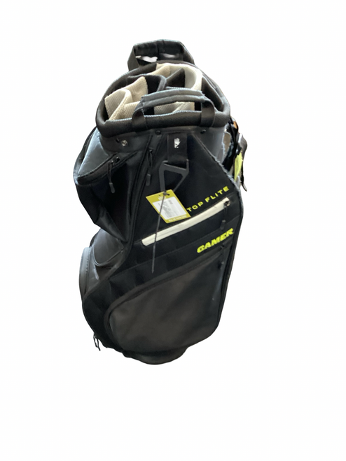 Vist Large View of Product Image Which is Used Top Flite GAMER 14 WAY CART BAG Mens Cart Bag Black