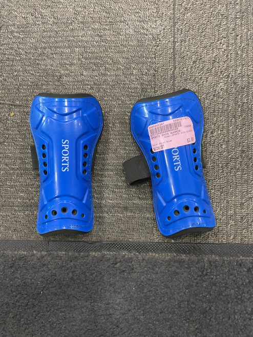 Vist Large View of Product Image Which is Used SPORTS SHIN GUARDS Soccer Shin Guards Youth Royal Blue SM