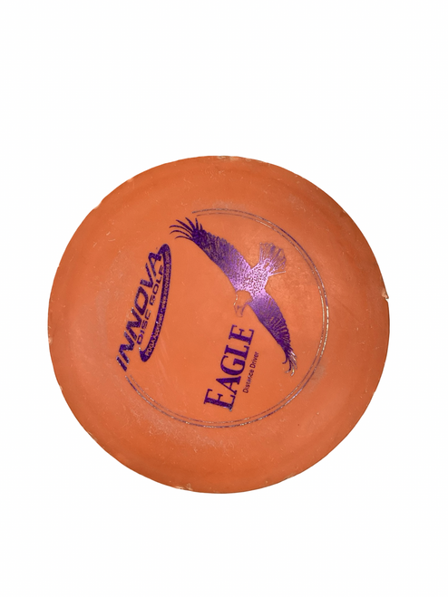 Vist Large View of Product Image Which is Used Innova EAGLE Disc Golf Driver Orange