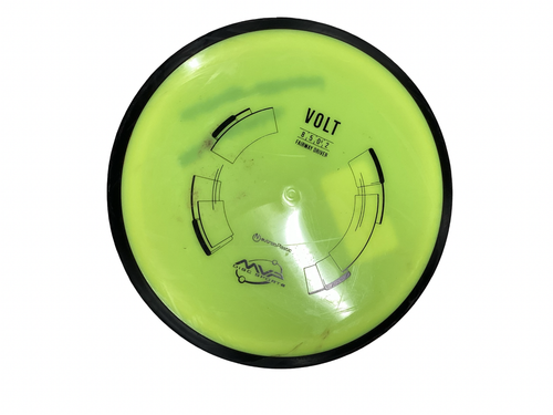 Vist Large View of Product Image Which is Used MVP VOLT Disc Golf Driver Green