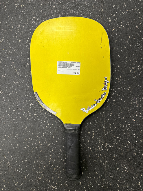 Vist Large View of Product Image Which is Used PERFORMANCE ONE Pickleball Racquet Gold