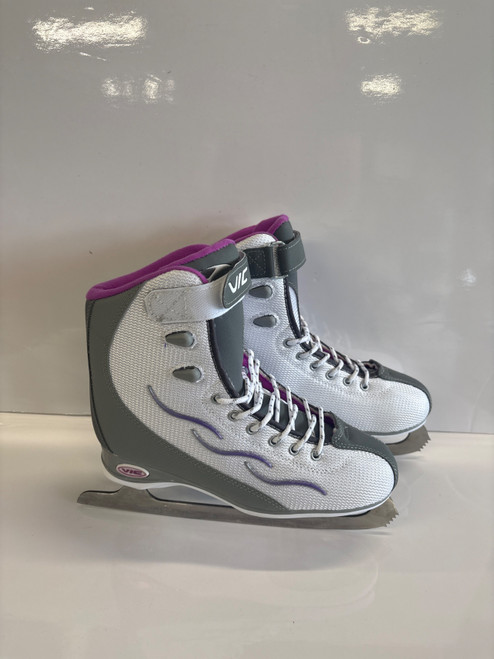 Vist Large View of Product Image Which is Used Victoria Sport FIGURE SKATES Girls Figure Skate None Junior 05