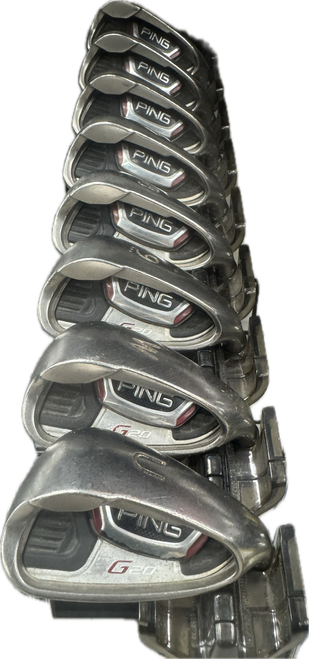 Vist Large View of Product Image Which is Used Ping G20 4-UW Mens Iron Set RH 4I-GW/AW