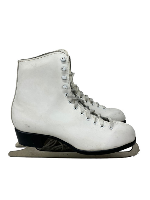 Vist Large View of Product Image Which is Used CCM SKATES WomensFigure Skate White Senior 8