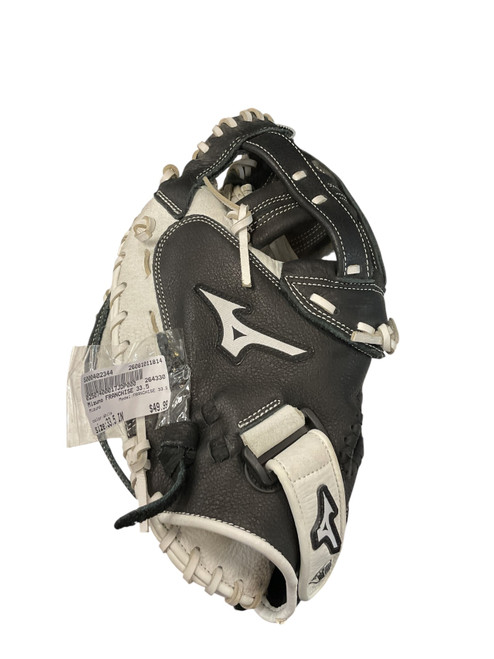 Vist Large View of Product Image Which is Used Mizuno FRANCHISE 33.5 BB/SB Catchers LH Throw White 33 1/2"