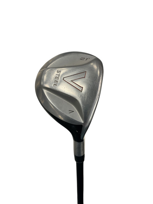 Vist Large View of Product Image Which is Used Taylormade V STEEL Mens Fairway Wood RH 7 Wood