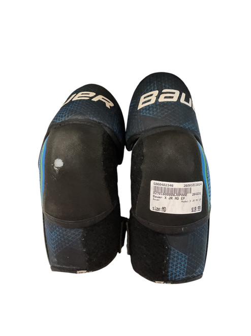 Vist Large View of Product Image Which is Used Bauer X JR MD EP Junior Elbow Pads MD