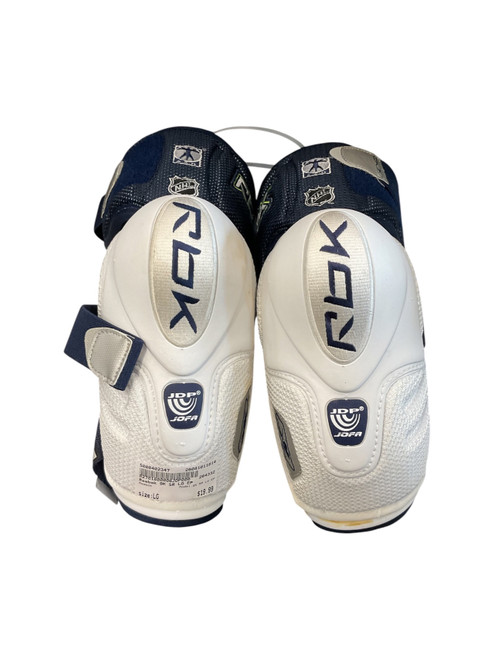 Vist Large View of Product Image Which is Used Reebok 9K SR LG EP Senior Elbow Pads LG