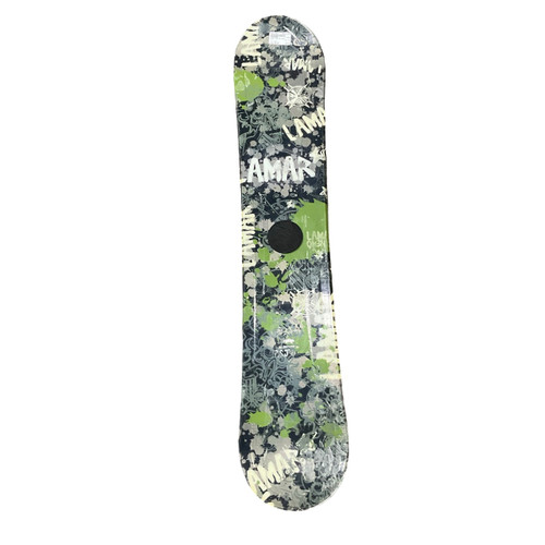 Vist Large View of Product Image Which is Used Lamar OMEN Boys Snowboard Only Green 123 cm