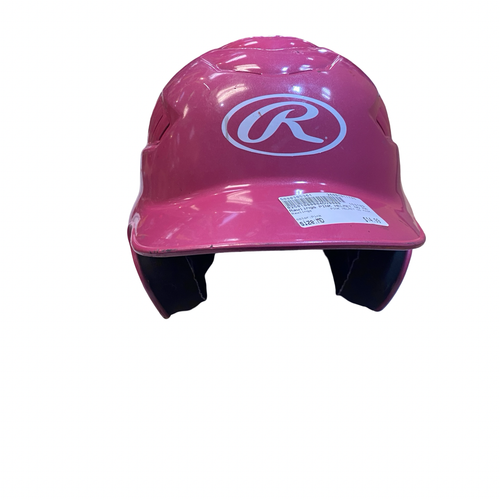 Vist Large View of Product Image Which is Used Rawlings PINK HELMET NO MASK Batting Helmet No Mask Pink MD