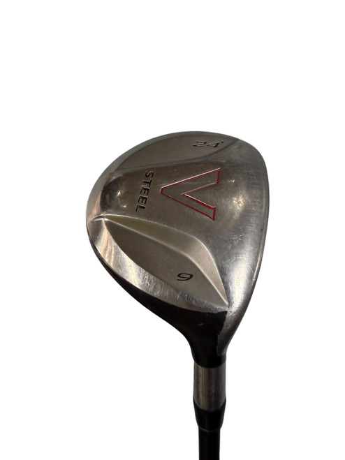 Vist Large View of Product Image Which is Used Taylormade V STEEL Womens Fairway Wood RH 9 Wood