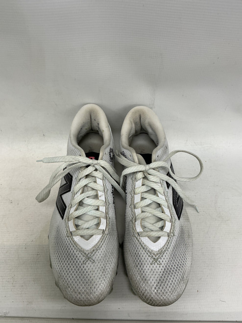 Vist Large View of Product Image Which is Used New Balance LAX Cleats Mens White Senior 10.5