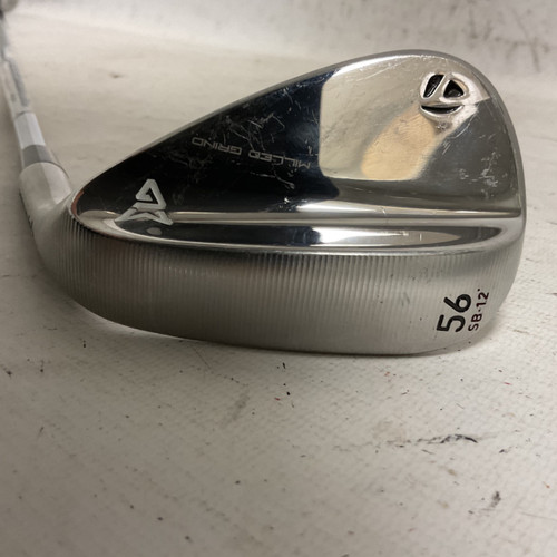 Vist Large View of Product Image Which is Used Taylormade MILLED GRIND Golf Wedge Mens RH 56 Degree