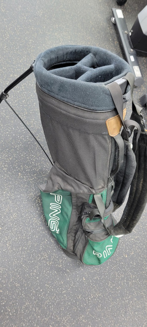 Vist Large View of Product Image Which is Used Ping HOOFER 4 WAY Mens Stand Bag Green