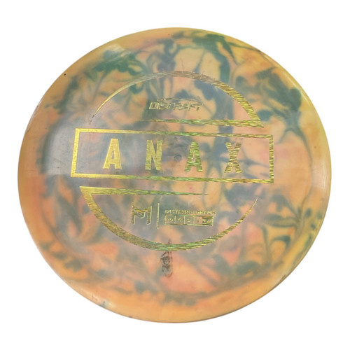 Vist Large View of Product Image Which is Used Discraft ANAX Disc Golf Driver Orange 176g