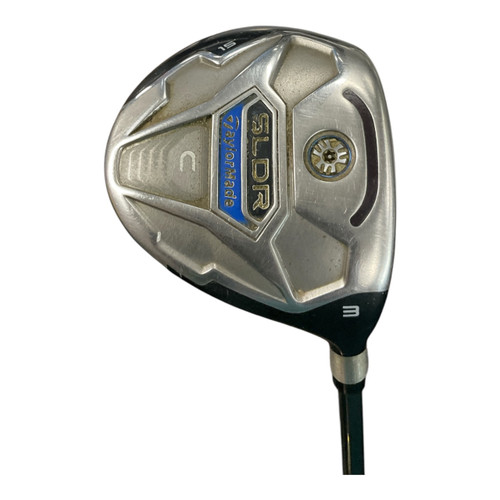 Vist Large View of Product Image Which is Used Taylormade SLDR Mens Fairway Wood RH 3 Wood