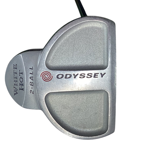 Vist Large View of Product Image Which is Used Odyssey 2-BALL WHITE HOT Mens Golf Putter Right Hand