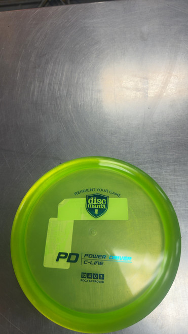 Vist Large View of Product Image Which is Used Discmania MD3 C-LINE Disc Golf Mid Range Green