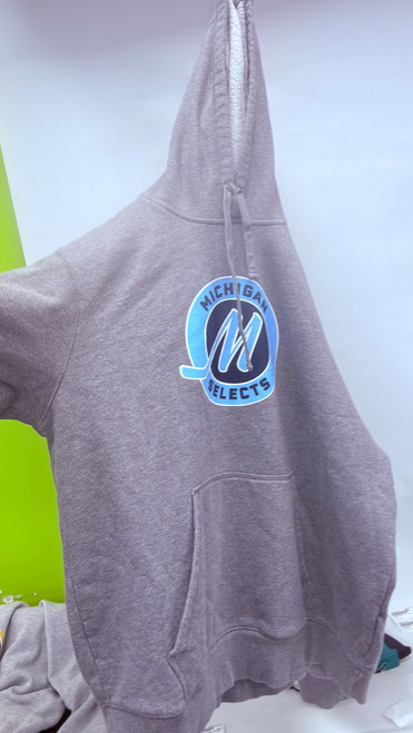 Vist Large View of Product Image Which is Used Michigan Select Sport-Tek Outerwear Other A Grey LG