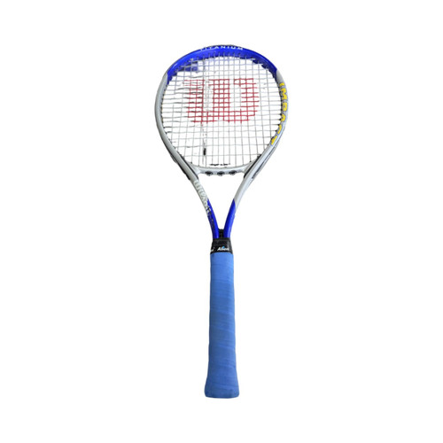 Vist Large View of Product Image Which is Used Wilson IMPACT TENIS RACKET Adult Tennis Racquet Silver Unknown