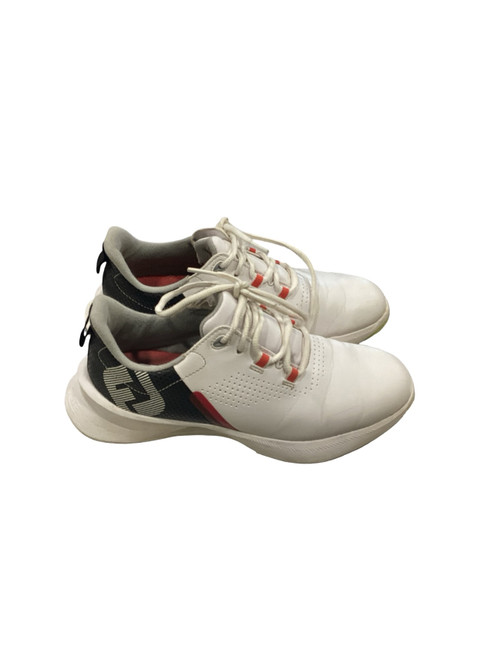 Vist Large View of Product Image Which is Used Foot Joy Mens Golf Shoes White Senior 6