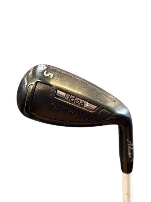 Vist Large View of Product Image Which is Used Adams Golf IDEA TECH Mens Individual Iron LH 5 Iron
