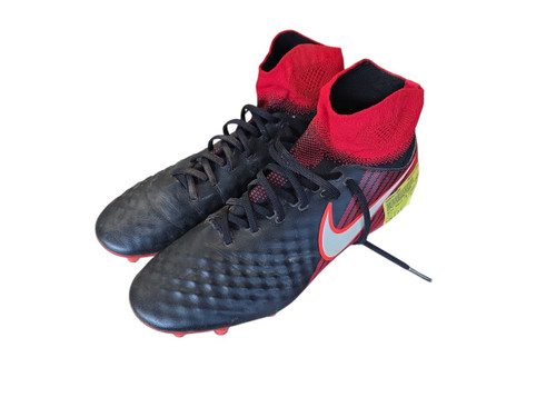 Vist Large View of Product Image Which is Used Nike Adult FB Cleats Red Senior 8.5