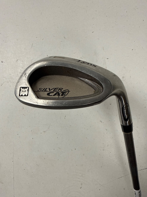 Vist Large View of Product Image Which is Used Lynx SILVER CATI Golf Wedge Mens RH Lob Wedge