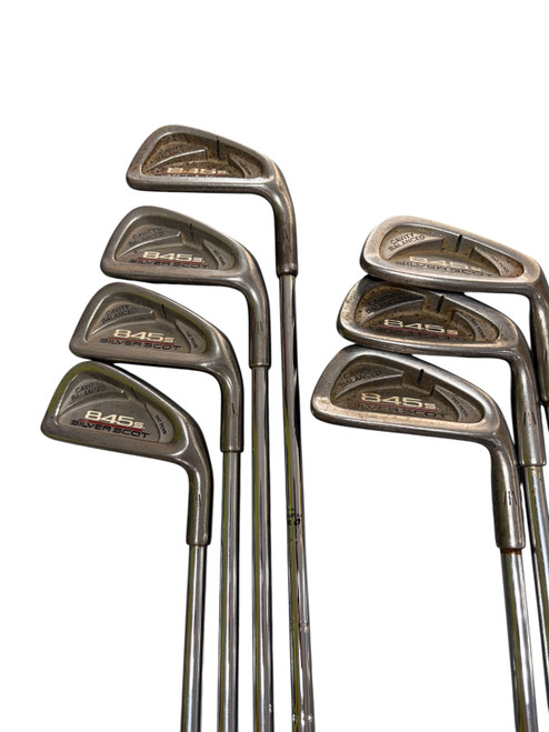 Vist Large View of Product Image Which is Used Tommy Armour SILVERSCOT 845S Mens Iron Set RH 3I-9I